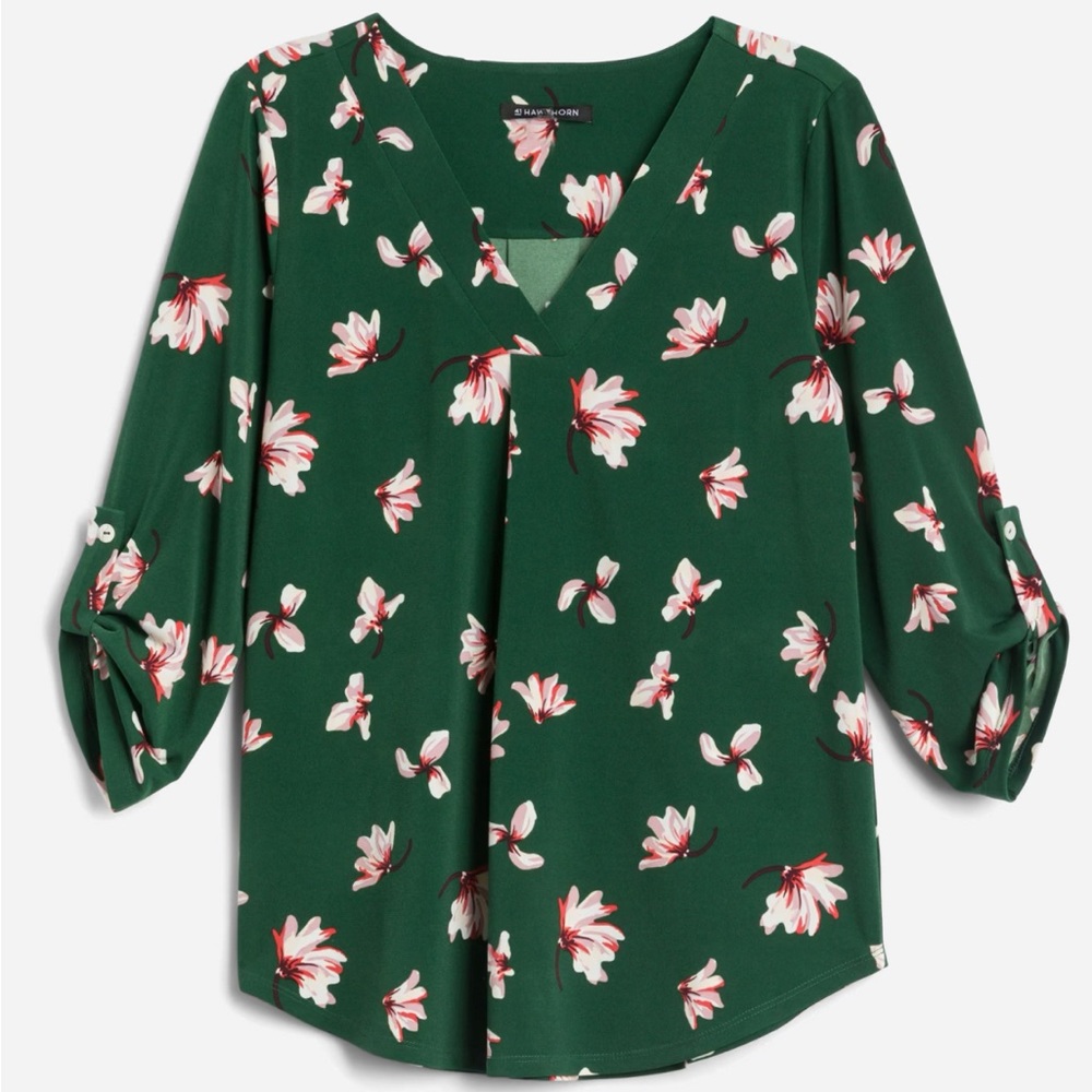 41 Hawthorn Kiana Roll Tab Knit Top